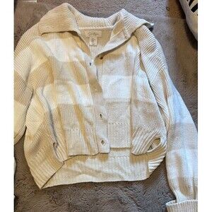 Jessica Simpson Women's Knit Top XL White Made in China